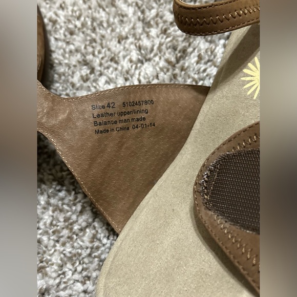 Dansko Women Sandals Iris Nubuck Comfort Leather Ankle Strap shoes EU 42 US 11.5 - Picture 8 of 8